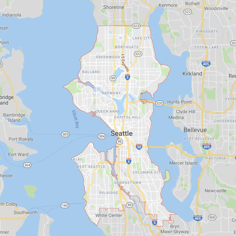 Seattle-washington-map
